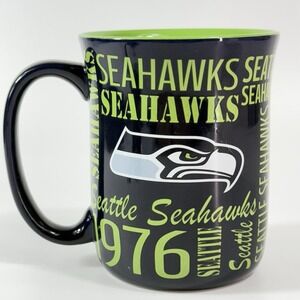 NFL Seattle‎ Seahawks Sculpted Spirit Mug, 17-ounce, Blue